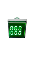 Mini Cronometro digital LED 999 horas-60 minutos. ROJO