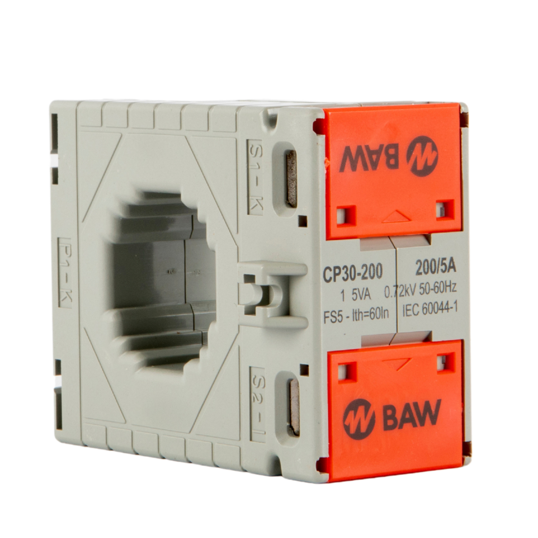 Transformador de corriente  200/5A Cl 1 5VA Ø=31 V: 31x11