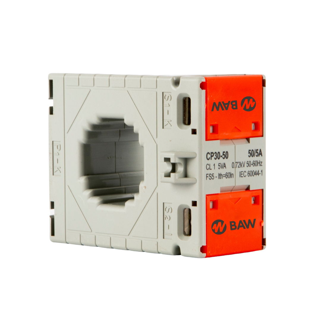 Transformador de corriente  50/5A Cl 1 5VA Ø=31 V: 31x11