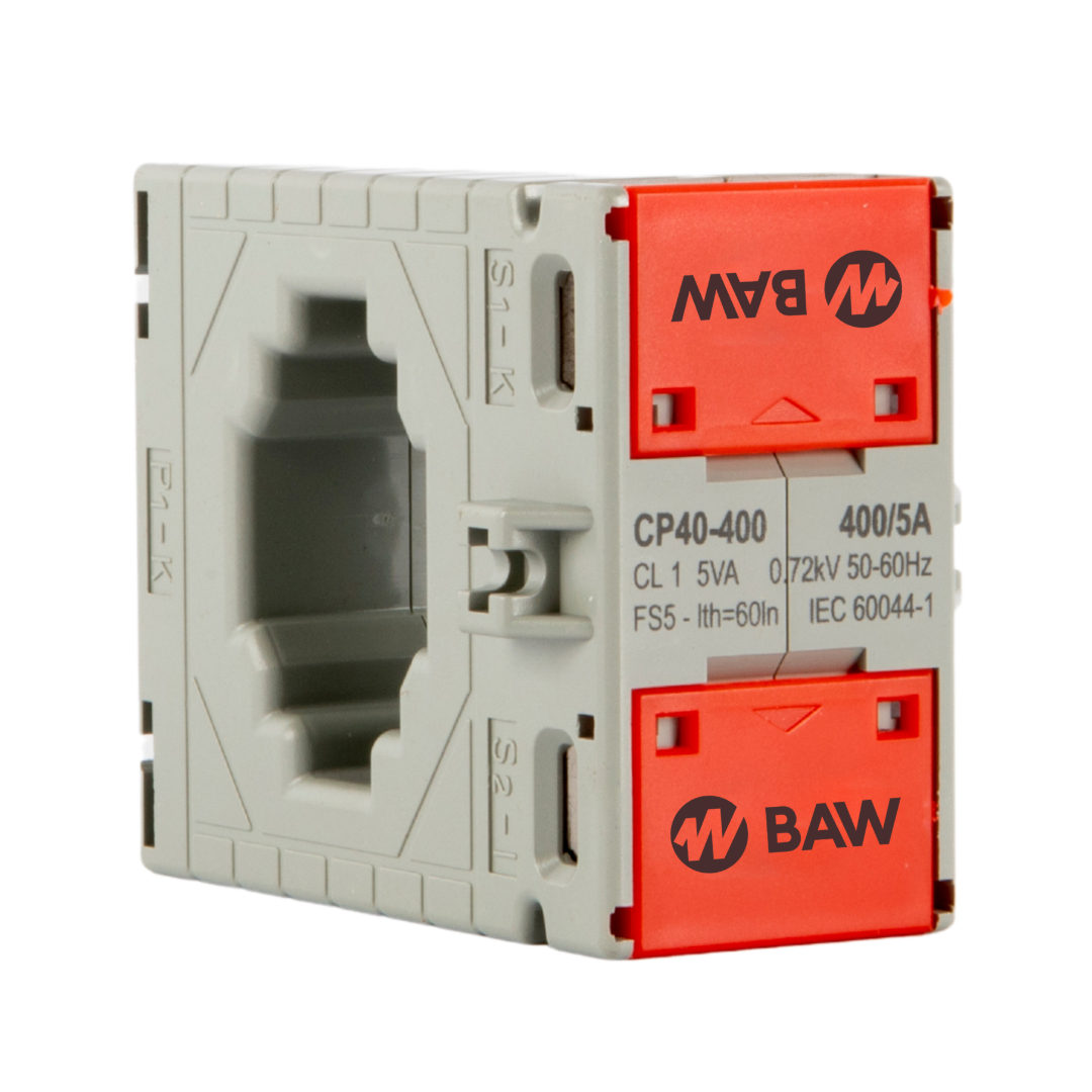 Transformador de corriente  400/5A Cl 1 10VA Ø=31 V: 41x11