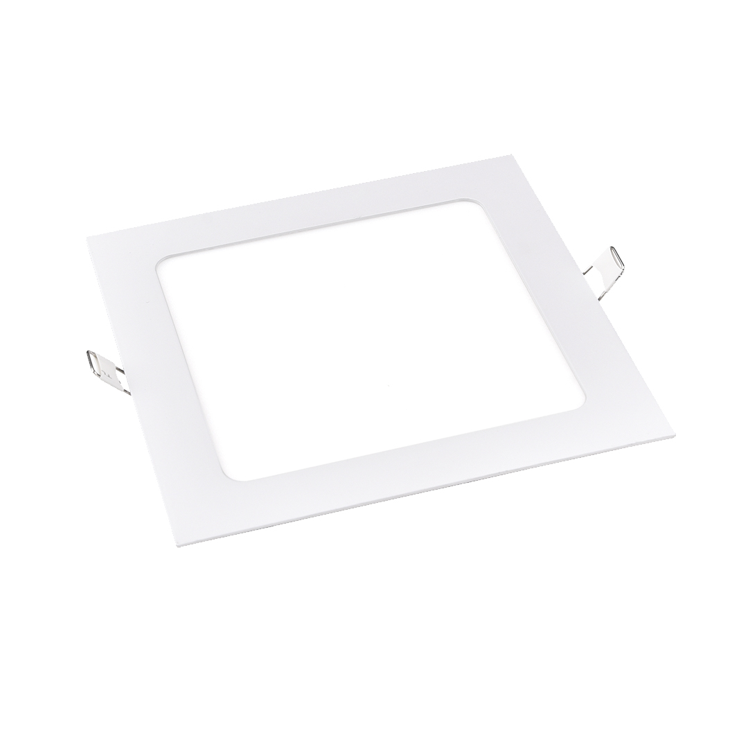 Luminaria LED para embutir tipo panel, 220V~, 50-60Hz, 12W Temp. Color: 3000° K