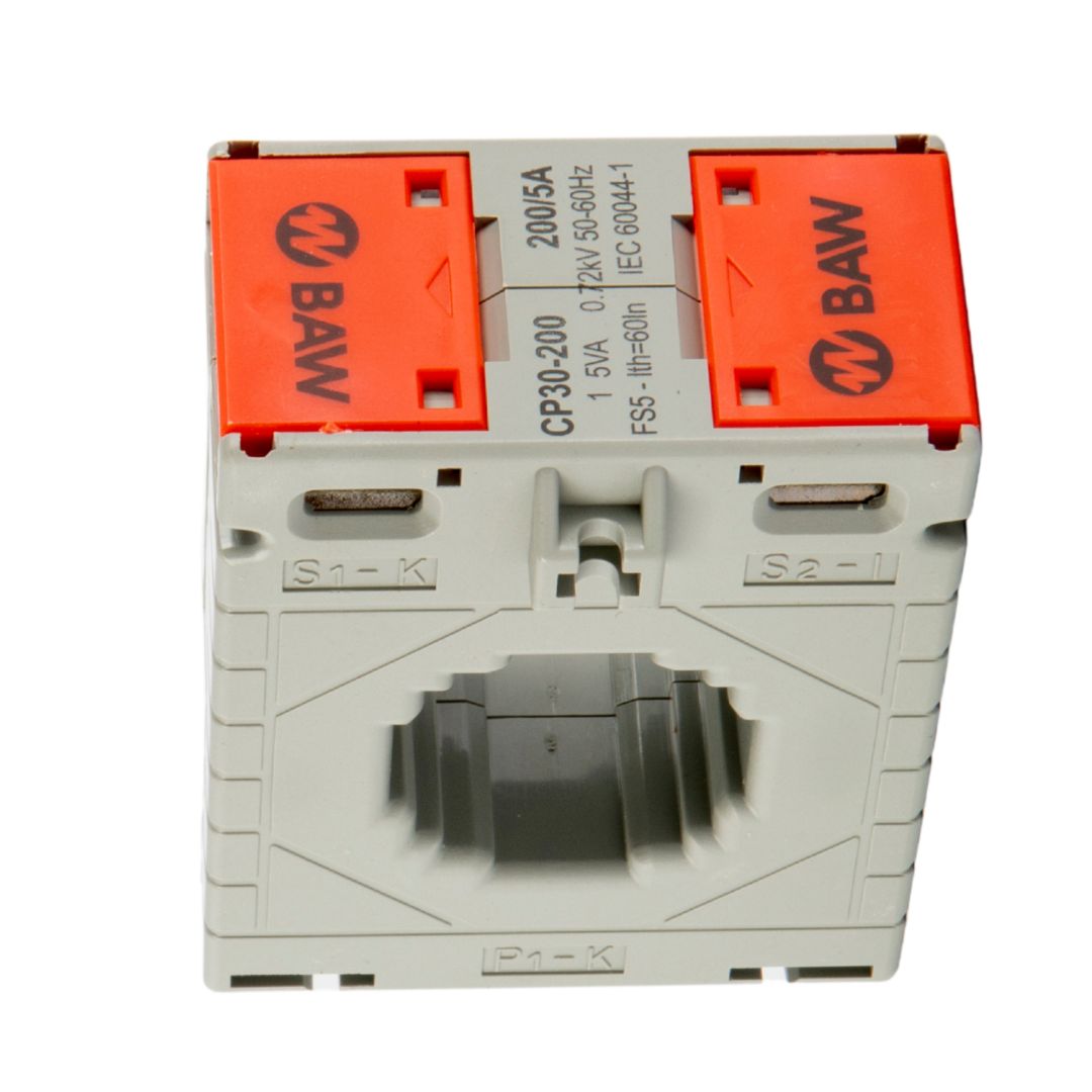 Transformador de corriente  200/5A Cl 1 5VA Ø=31 V: 31x11