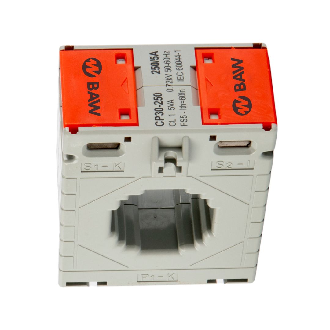 Transformador de corriente  250/5A Cl 1 5VA Ø=31 V: 31x11