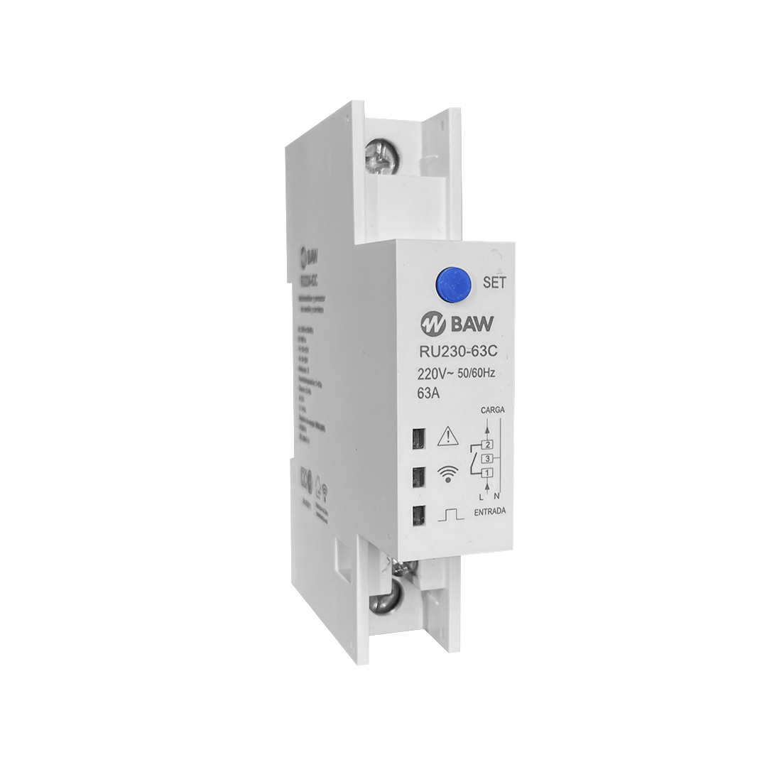 Protección y control SMART WiFi de instalación eléctrica monofásica (s/display).