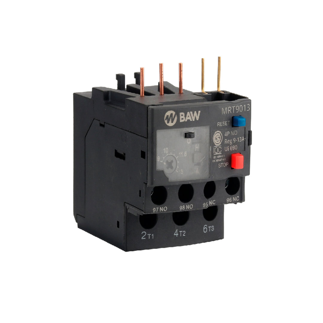 MINI RELÉ PROTECCIÓN TÉRMICA P/SOBRECARGA RANGO: 0,4-0,63A (MCX9)