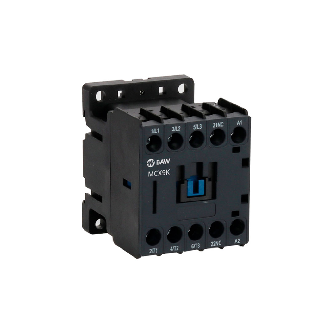 MINI CONTACTOR 3P 6A 1NO BOBINA: 24VAC 50-60HZ