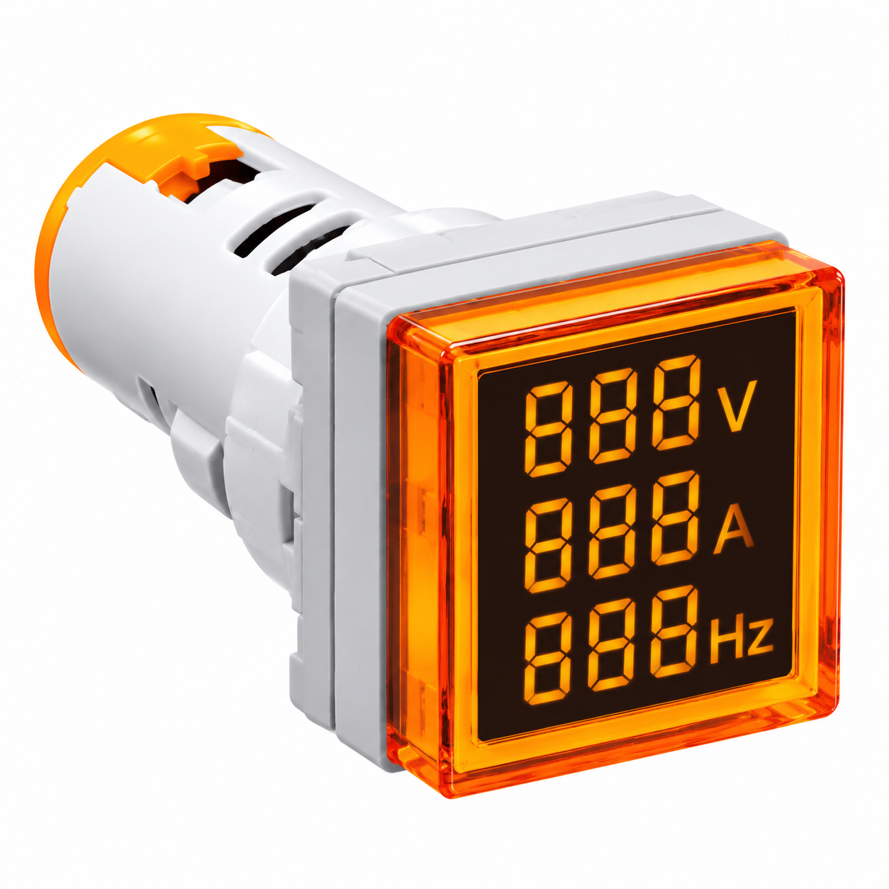 Volt-Amp -HZ 30X30MM 500V/100ACA/75. ÁMBAR